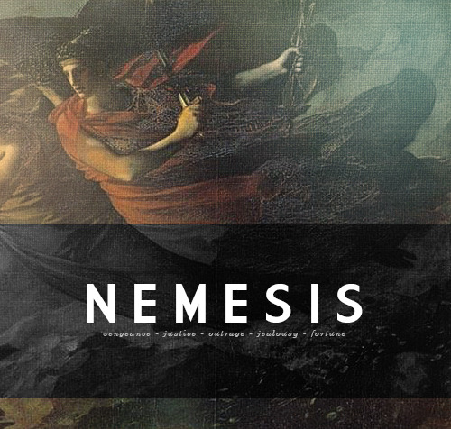 lawreen-blog: mythology meme  ─  [4/9] greek gods/goddesses Nemesis (Greek, Νέμ&epsi