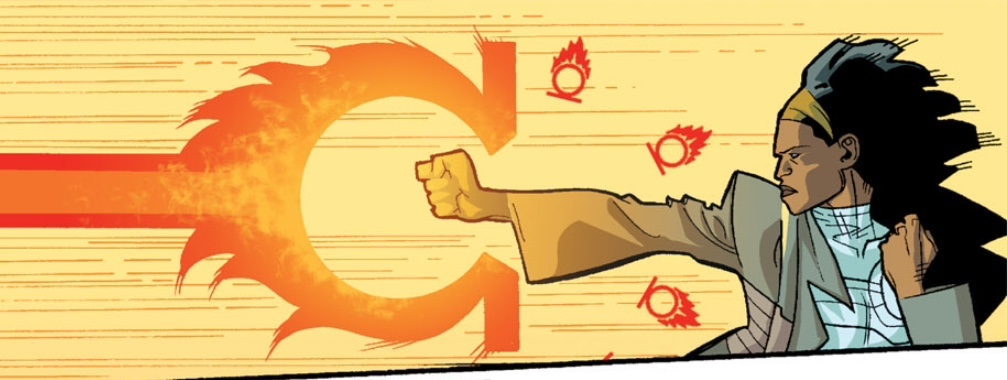 superheroesincolor:   Captain Marvel, Monica Rambeau “After being exposed to extra-dimensional