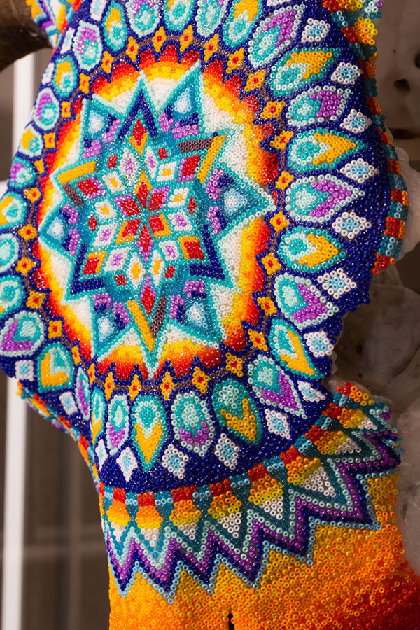crossconnectmag:   Bead Skulls by Harrison Carter Watkins   Harrison Carter Watkins is