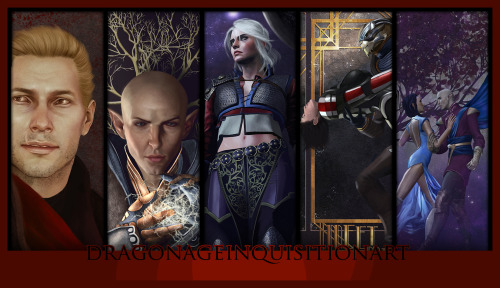 dragonageinquisitionart: Art Giveaway So I decided to take the plunge! As it’s just a small mi