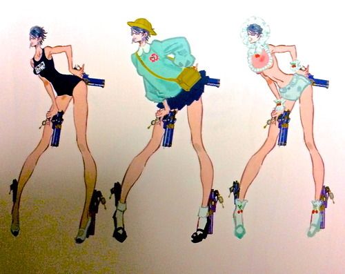 pff, and you said the alternative costumes in Bayo 1 was bad...