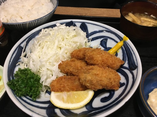 カキフライ定食