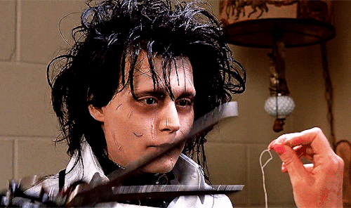 Van-Helsing:johnny Depp In Edward Scissorhands (1990) Dir. Tim Burton
