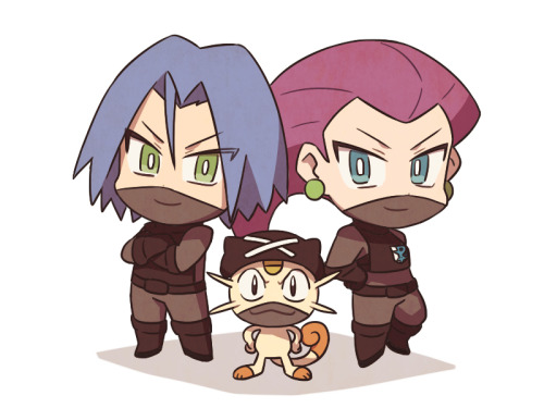 animepopheart:★ 【ライチー】 「したっぱ*」 ☆⊳ team rocket (pokemon)✔ republished w/permission⊳⊳follow us on inst