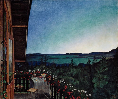 Summer Night, Harald Sohlberg, 1899