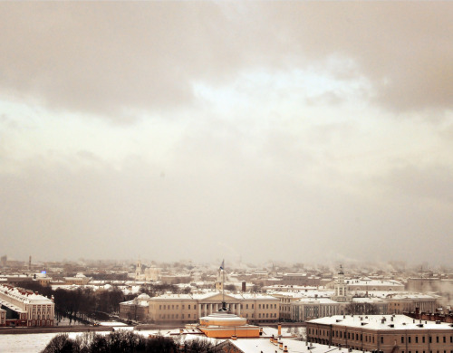 taurija:View of the St. Petersburg from the colonnade of St. Isaac’s Cathedral