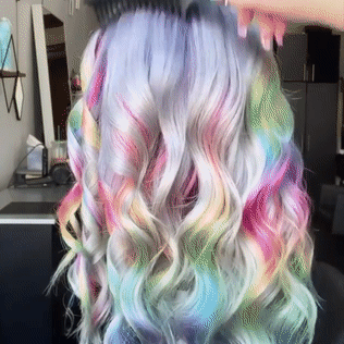 requests closed — 🌈 | pink and white rainbow hair