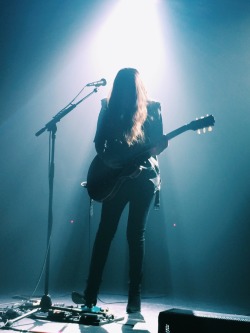 scintillxting:  second row at Haim on Sunday 