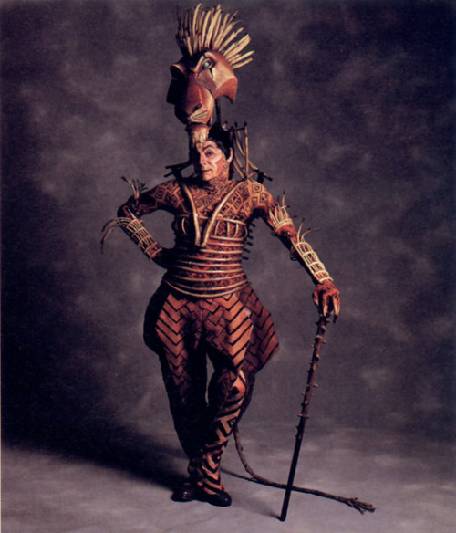 muchadoaboutmusicals:The Original Broadway Cast of Disney’s The Lion KingCostumes Designed by 