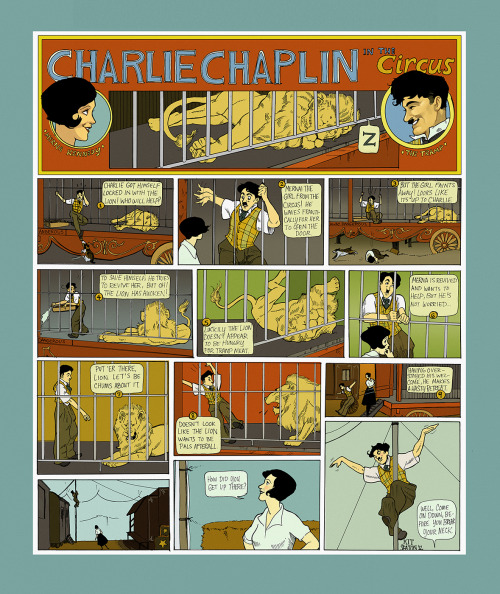 kitseaton:A smattering of my Chaplin arts. Its the Charlie Chaplin Birthday Post!