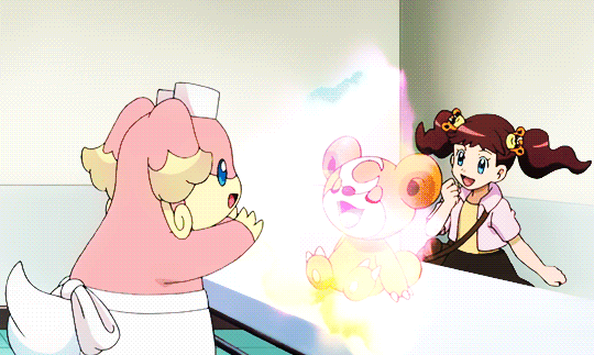 ceresmon:    🌸 💖  ✨    “Audino, MEGA SHINKA!”  ✨ 💖 🌸   