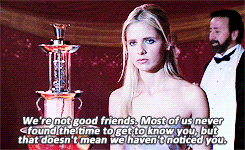 veronicamars:BUFFY MEME / 10 scenes » #6 (3x20: The Prom)“We have one more award to give out. Is Buf