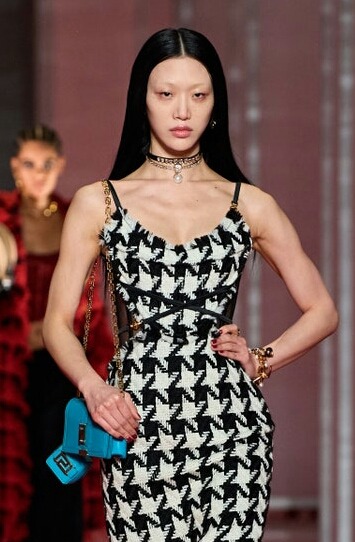 modelsof-color — Sora Choi at Versace FW 22