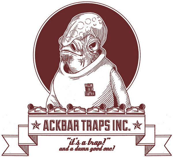 geeksngamers:  Star Wars Labels - by Danilo Agutoli 