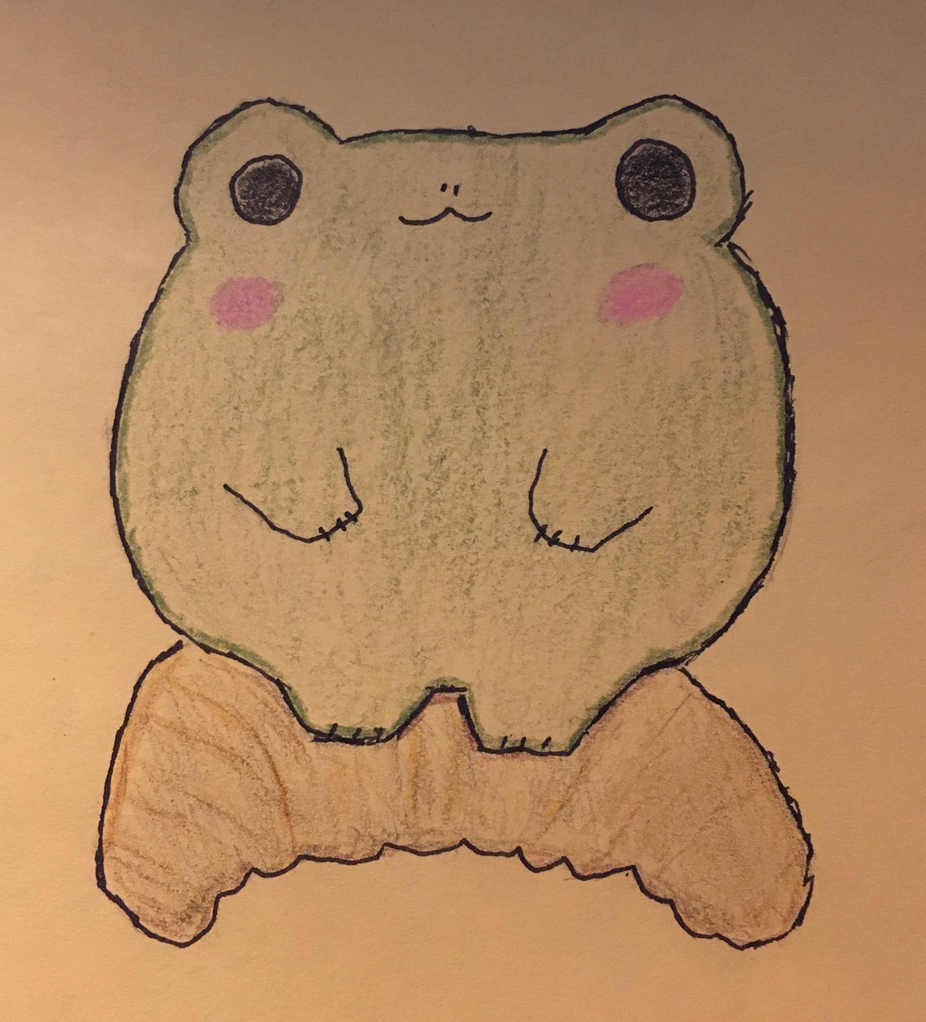 #frog drawing on Tumblr