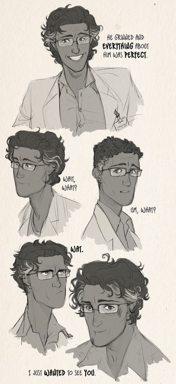 queenofthecute:Night Vale is really good for practicing character design, right? (I only wish I were