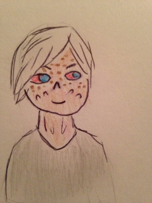 shitty-fallout-art:It’s been so long since I’ve drawn ghouls with freckles