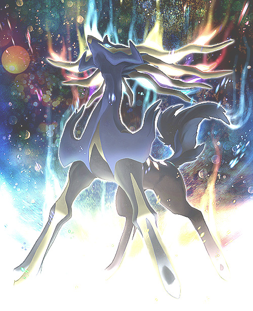 xerneas:daiyeh:Legends say it can share eternal life. It slept for a thousand years in the form of a