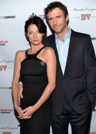 singwhenyoucantspeak:Michelle Gomez and Jack Davenport at the Roundabout Theatre Company’s If 