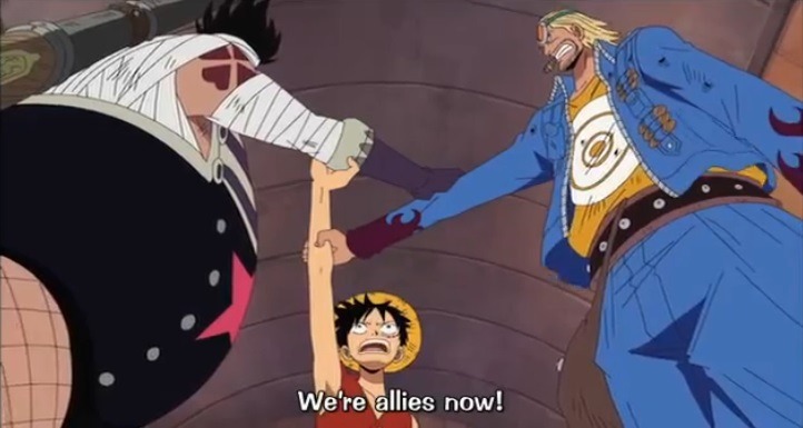 Never Watched One Piece 256 Rescue Our Friends A Bond Among Foes Sworn