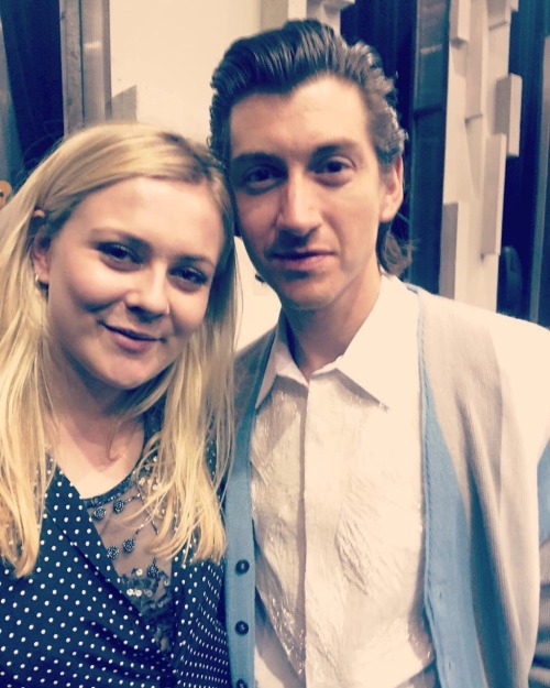 arctic-monkeys-am-alex-turner: cbelstenn: I have finally met Alex turner. My hopes and dreams have c