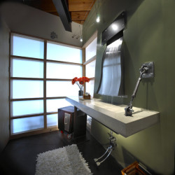 houseandhomepics:  Bath by kevin akey - azd associates http://www.houzz.com/photos/353254/kevin-akey-modern-bathroom-detroit
