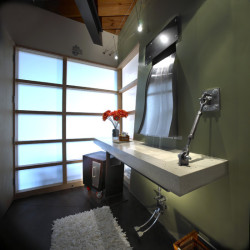 decoratingideaspics:  Kevin Akey Modern Bathroom