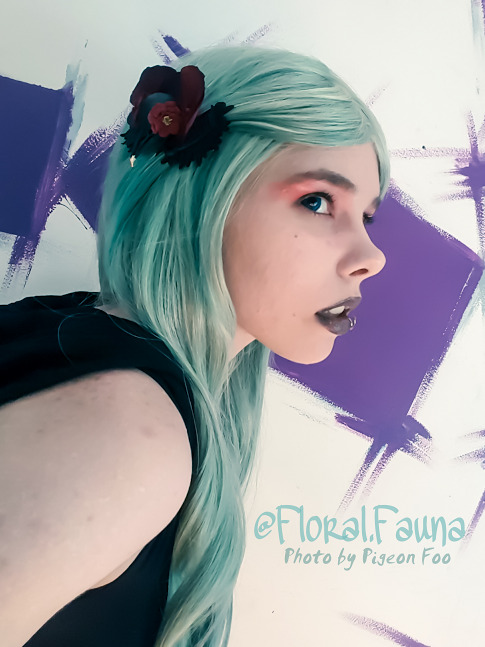   Self Shot and edited with my phoneSkull Clip by Floral Fauna https://www.etsy.com/shop/FloralFaunaShop