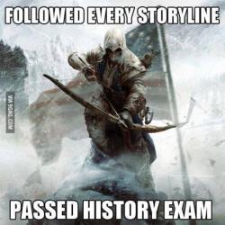 9gag:  Passed my history exam
