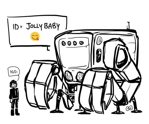kaaramel:congratulations to my new favorite minor murderbot diaries character,~JollyBaby~