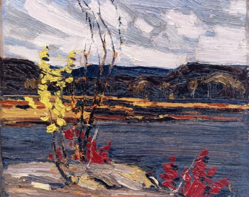 artishardgr:Tom Thomson - Autumn, Algonquin Park 1916