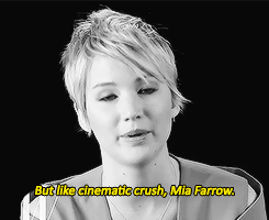 jenniferlawrencedaily:  Who is your cinematic crush? 