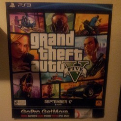 #gtav poster the guys at #gamestop let me