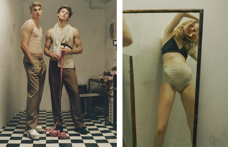 brett-lloyd:  Tank Magazine, New Shoot. Styling Sara Gilmore 