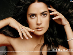 fornooneatall:  Selma Hayek will put you into a trance with her sexy stare…  BE-YOU-TIFUL