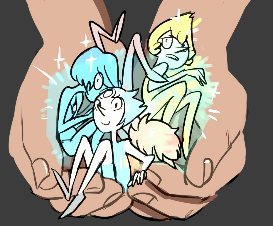 morganida:  a handful of pearls. want some? 