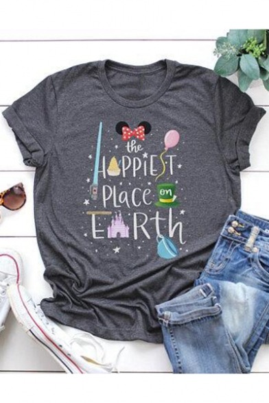 kama2556: Best-selling Summer Tees （On sale）  Letter Cup // Balloon Letter  