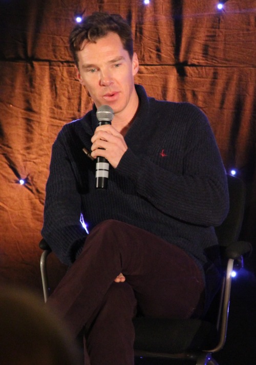 alipeeps: Am still working my way through my many *many* photos from Benedict’s talk at the El