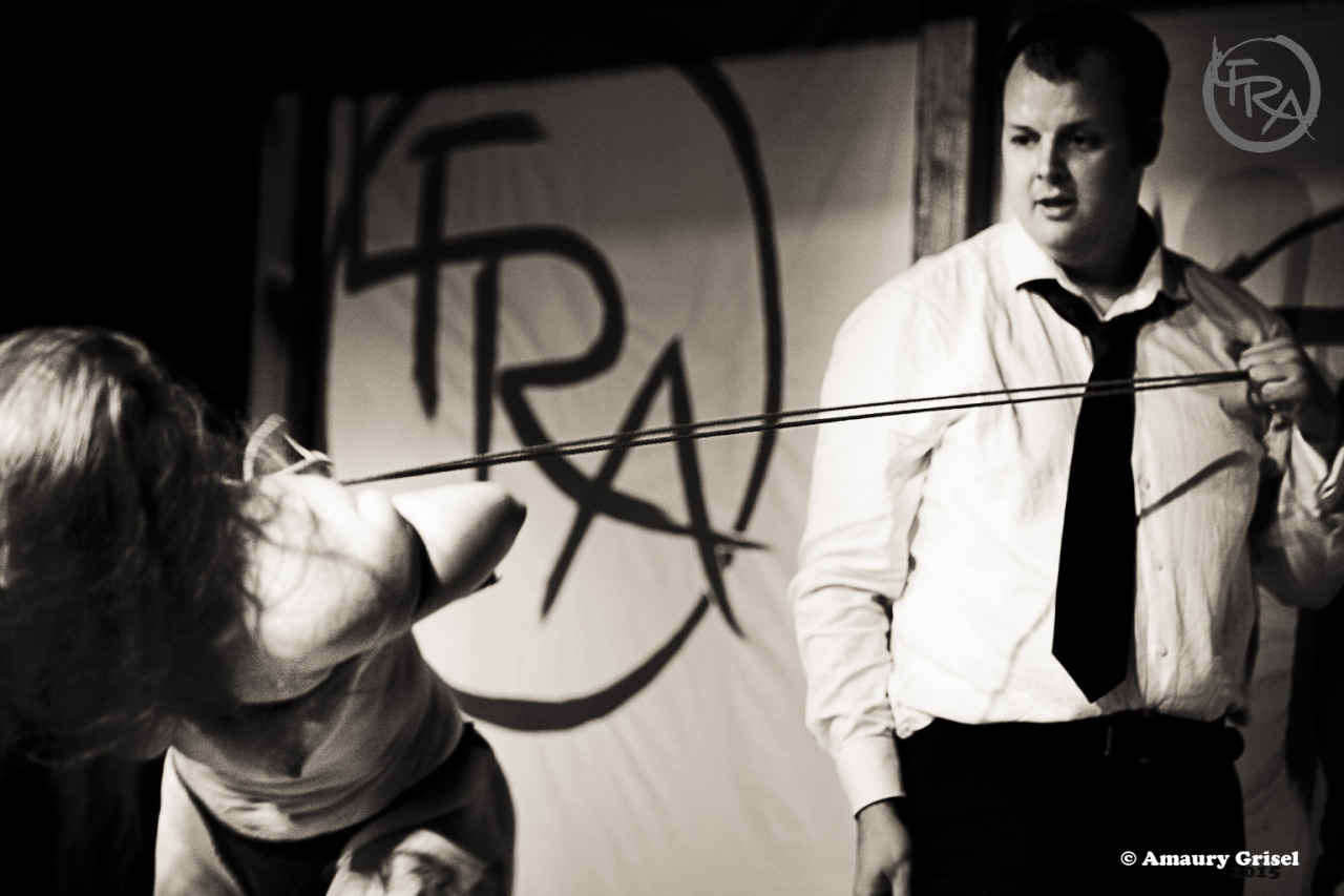 amaury-grisel-shibari:  Will Hunt &amp; Flame performing at LfraPhotography by