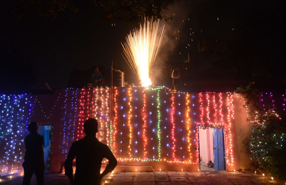 fotojournalismus:  Diwali 2015 in India 