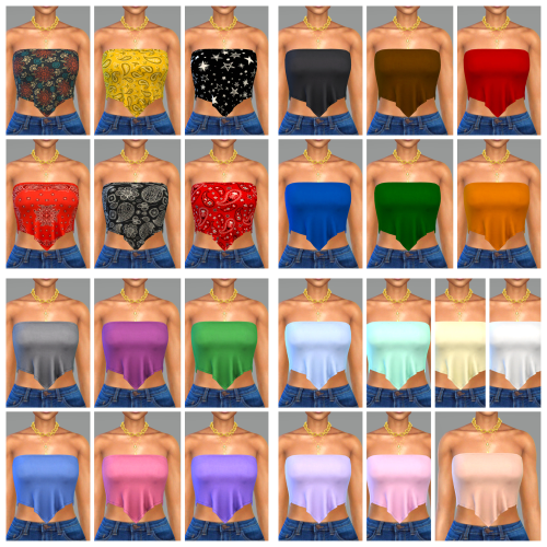 katverse:Isabel Top A new top for your sims. I hope you enjoy! All LODsTop categoryTeen to elderHQ c