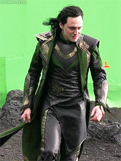  “My costume particularly does so much of the work for me, because Loki’s silhouette