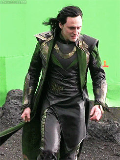  “My costume particularly does so much of the work for me, because Loki’s silhouette is so incredibly menacing. Those clothes are so mean – it’s leather and metal and gold. But there were days when I longed for the suit [that Clark Gregg got to