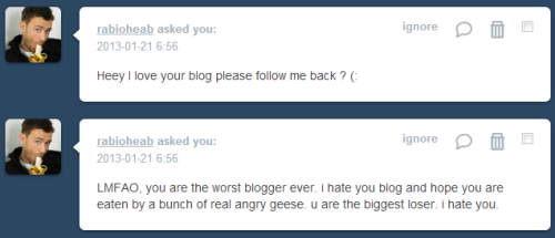 rabioheab:WTF i think this person forgot to click anon. caught in the act, buddy.