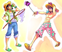 rafchu:  Monkey D. Luffy <3 Relooking