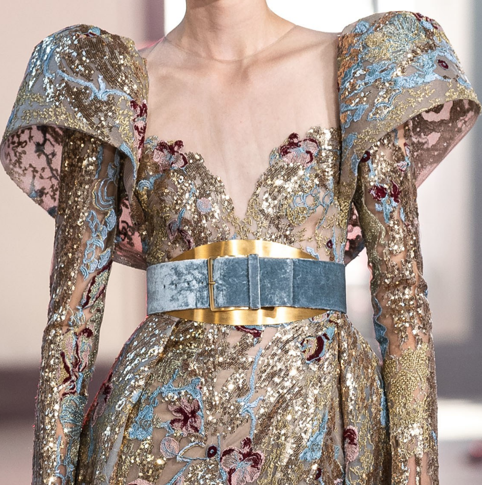 🍒 • details @ elie saab fall 19 couture