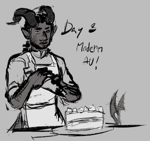 Wyllvember Day Three (kinda Sorta) Done!! Modern AU Wyll