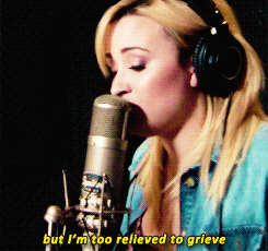 cantdisguise:  …Let it go, let it go, can’t hold it back anymore… 