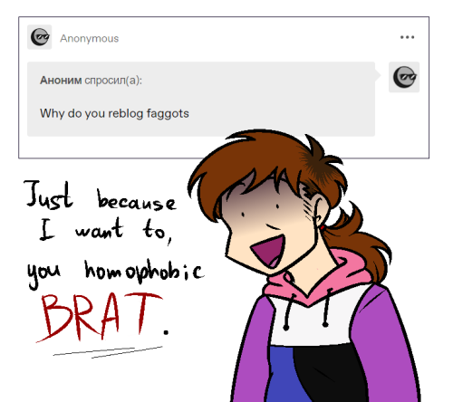 Why Do You Reblog Fags?