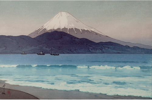 Hiroshi Yoshida, Views of Mt Fujimore